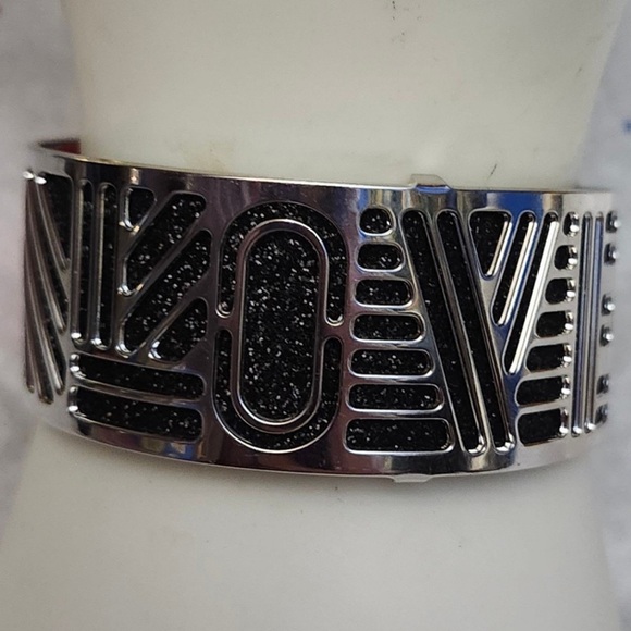 Love Stainless Steel Cuff Bracelet - Picture 7 of 10